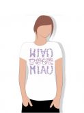 Camiseta BlackWhite Baby Look Feminina Básica