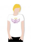 Camiseta BlackWhite Baby Look Feminina Básica