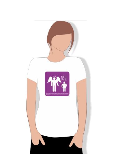 Camiseta BlackWhite Baby Look Feminina Básica