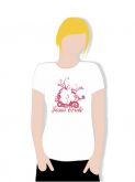 Camiseta BlackWhite Baby Look Feminina Básica