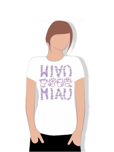Camiseta BlackWhite Baby Look Feminina Básica